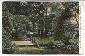 Philadelphia, PA - Fairmount Park, Lovers Retreat - 1907