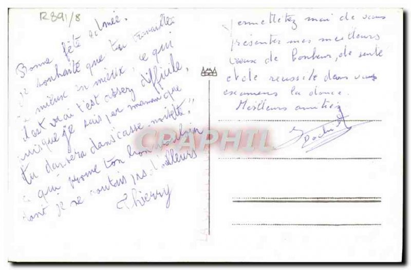 Postcard Old Ship Escort D & # 39Escadre Paul Knight