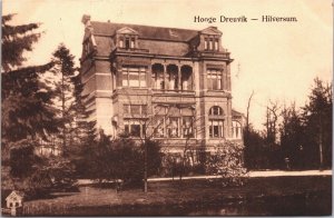 Netherlands Hilversum Hooge Dreuvik Vintage Postcard 09.03