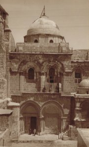 Palestina Israel Jerusalem Church Of the Holy Sepulchre RPPC 05.76