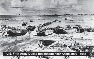 US Fith Army Ducks Beachead near Anzio,Italy 1944