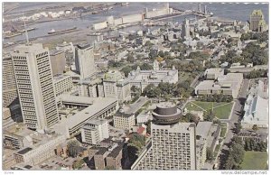 Aerial view, Vue Aerienne de,  Quebec, Canada, 40-60s