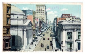 Grant Ave, San Francisco, CA Postcard *5N3