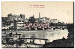 Old Postcard Pau Vue Generale