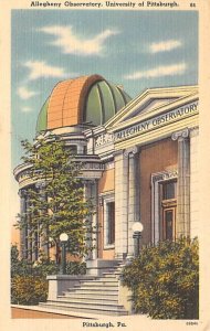 Allegheny Observatory, University of Pittsburgh Pittsburgh, Pennsylvania PA  