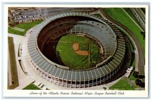 c1960 Home Atlanta Braves National Major League Baseball Club Georgia Postcard