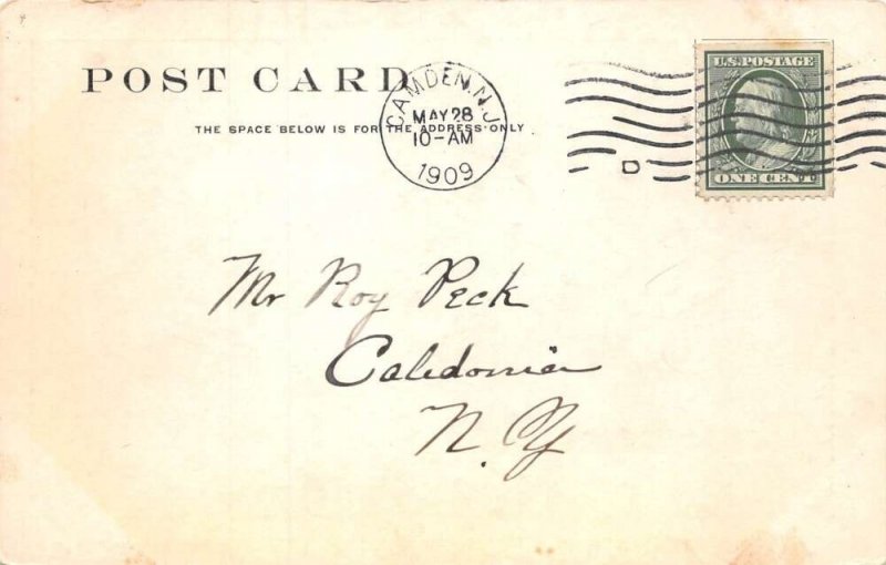 Camden New Jersey Third Regiment Armory Vintage Postcard AA72006