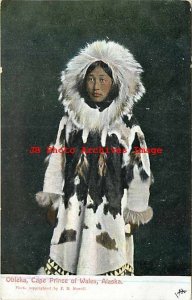 Native American Eskimo, Obleka, Cape Prince of Wales, Alaska, AYPE Logo