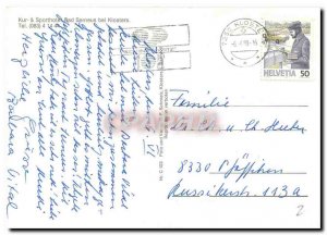 Modern Postcard Klosters