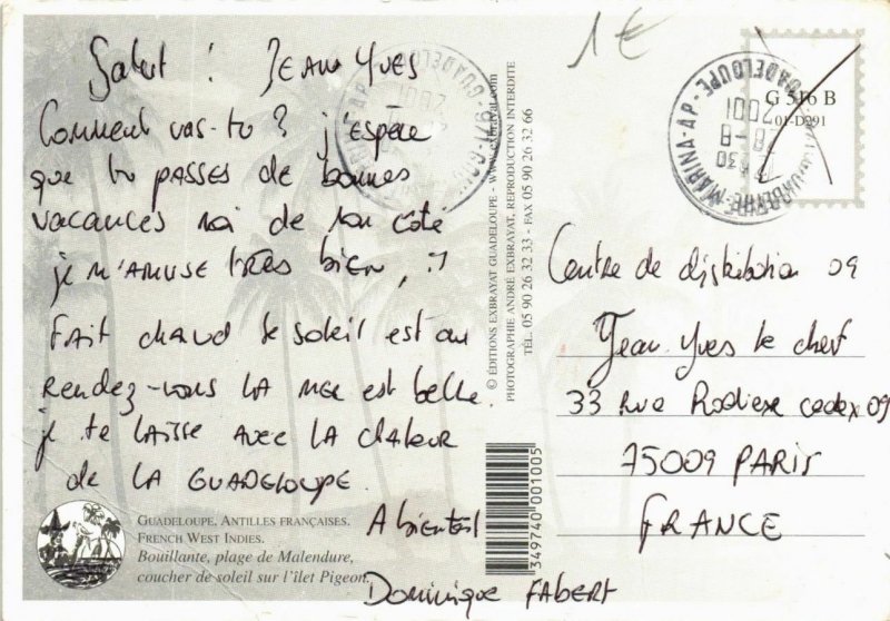 CPM Ilet Pigeon GUADELOUPE (839925)