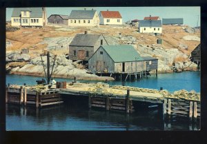 Peggy's Cove, Nova Scotia/NS, Canada Postcard, Fishing Dock & Shacks