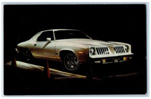 1974 Pontiac Grand Am 2 Door Car Colonnade Hardtop Buffalo NY Vintage Postcard