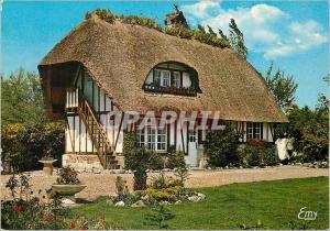 Modern Postcard Normandy Picturesque Normandy Chaumiere