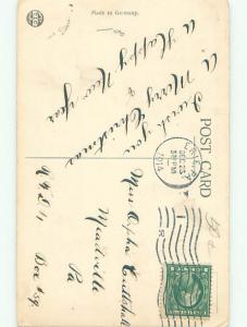 Divided-Back CHRISTMAS SCENE Great Postcard AA0283