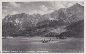 Germany Eibsee gegen Zugspitze Riffelwand und Waxensteingrad Photo