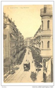 Mustapha, Morocco, Rue Michelet , Trolly car, 00-10s