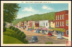 Main Street Looking West, Sylva, N.C.