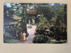 Japanese Tea Garden Golden Gate Park San Francisco CA Litho Postcard C1144083727