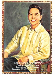 Ferdinand E Marcos Sixith Presiden of the Republic of the Philippines Non Pos...