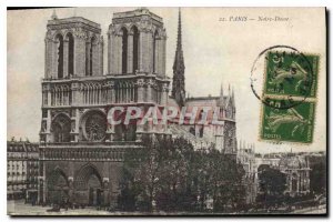 Postcard Old Paris Notre Dame