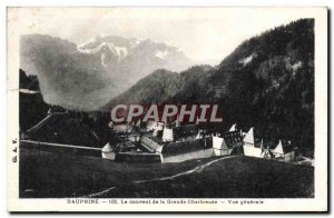 Old Postcard Dauphine Convent of the Grande Chartreuse Vue generale