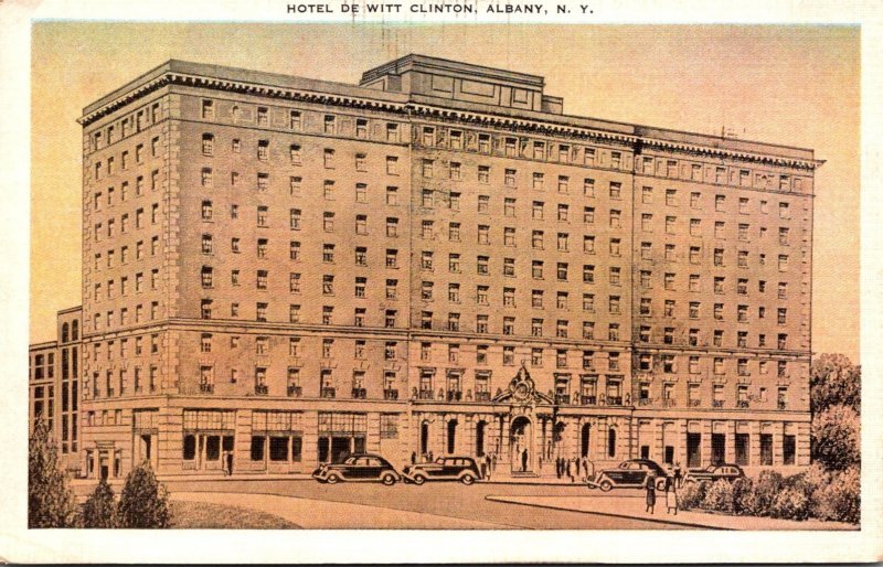 New York Albany Hotel De Witt Clinton 1939