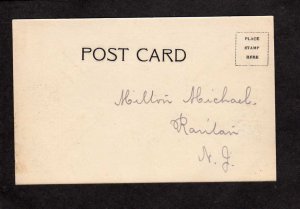 NJ Railroad train Bridge Somerville New Jersey Postcard UDB