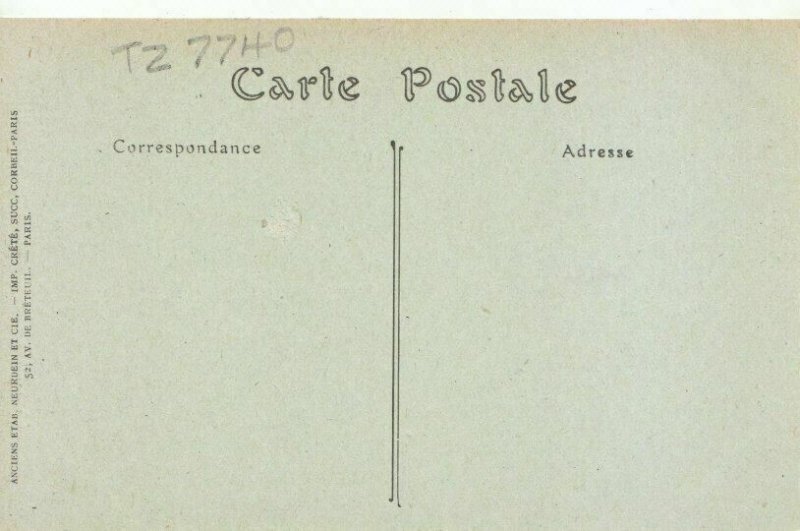 France Postcard - Le Treport - The Parsonage - Ref TZ7740