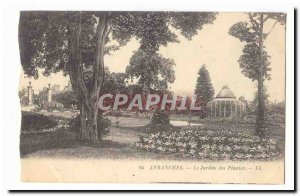 Avranches Postcard The Old Garden plants