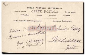 Old Postcard Ticket thousand Francs