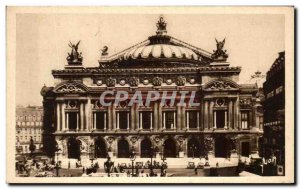 Old Postcard Paris Strolling L & # 39opera