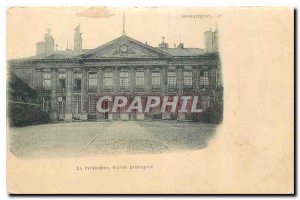 Old postcard Besancon Prefecture Main Facade