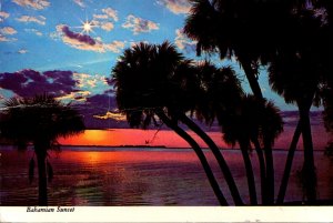 Bahamas Beautiful Bahamian Sunset 1980