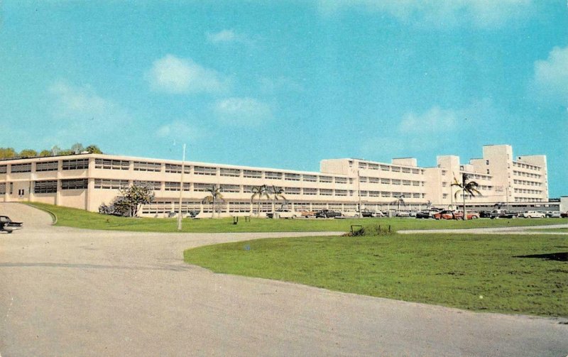 OKA, Guam    GUAM MEMORIAL HOSPITAL    ca1960's ~ ca1970's Vintage Postcard