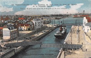 Vue generale du Port Prise Saint Nazaire France Unused 