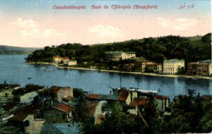 Turkey - Constantinople. Baie de Therapia (Bosphore)