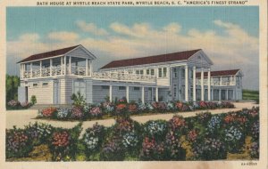 MYRTLE BEACH, South Carolina, 1937; Bath House 