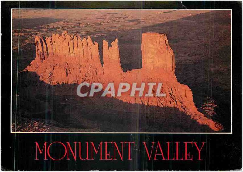 Postcard On the Modern Monument Valley Arizona Utah Border