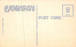 Ringling Bros. and Barnum & Bailey Winter Quarters Sarasota, Florida