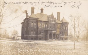 Iowa Panora County High School 1907 Real Photo