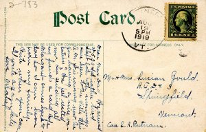 VT - Lyndonville. Electric Light Station and Falls