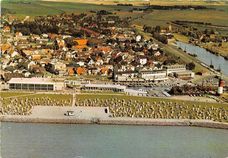 GG1656 nordseeheilbad busum strand und ort    germany