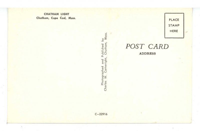 MA - Chatham, Cape Cod. Chatham Lighthouse