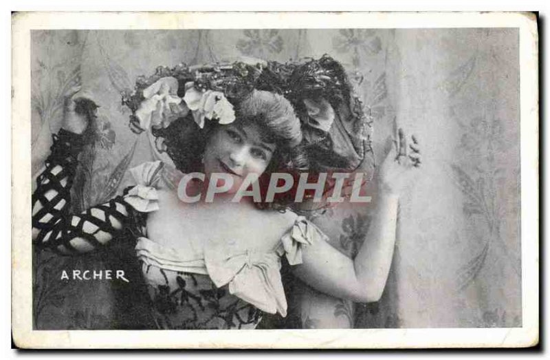 Old Postcard Fantaisie Archer