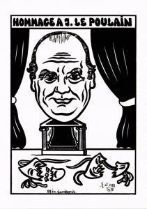 CPA AK LARDIE caricature - Hommage a J. le Poulain (285388)