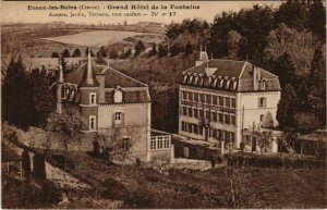 CPA Evaux les Bains Grand Hotel de la Fontaine FRANCE (1050333)