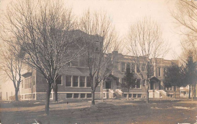 Fayette Missouri Public School Real Photo Vintage Postcard AA29012