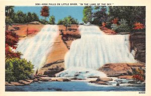 High Falls on Little River Western North Carolina, North Carolina NC  