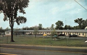MANCHESTER, Maine ME   WISHING WELL MOTEL   Roadside  VINTAGE  Chrome  Postcard