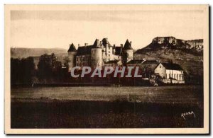 Chateau de Montal - near Saint Cere - Old Postcard